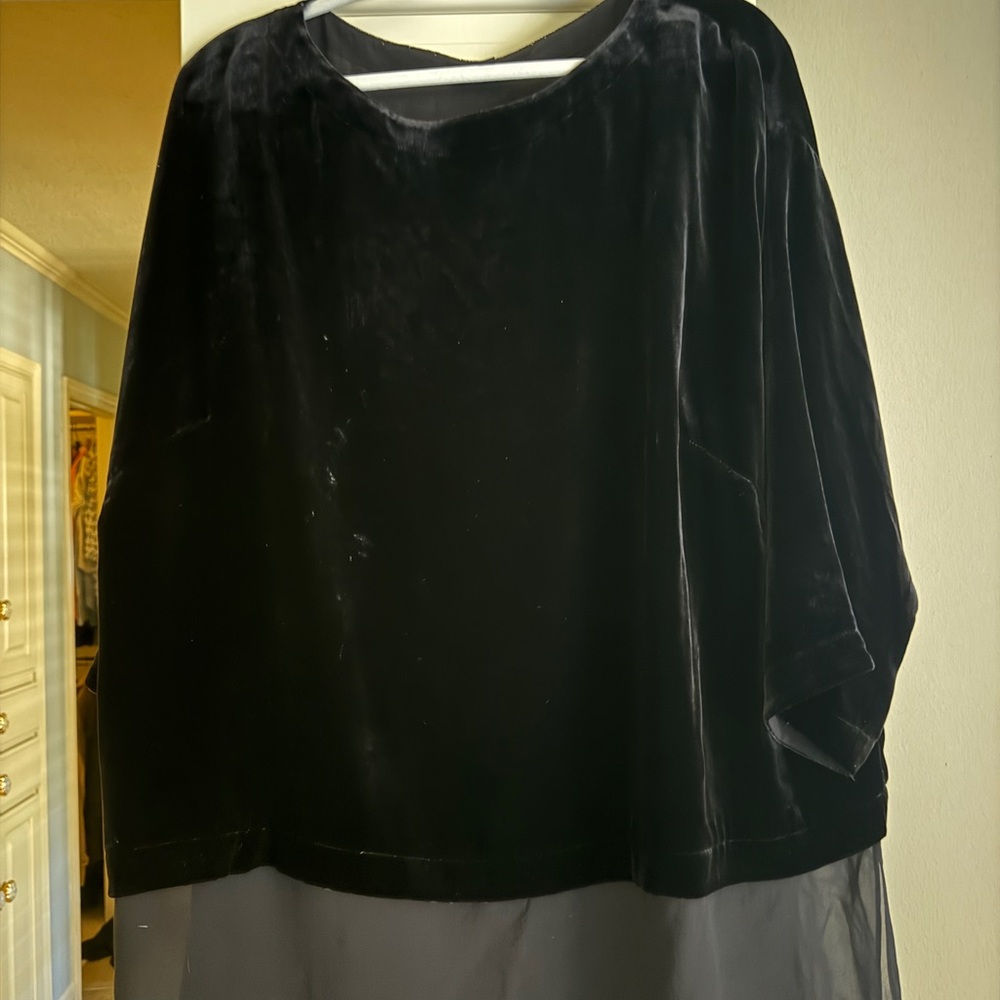 Black Velvet Tunic
